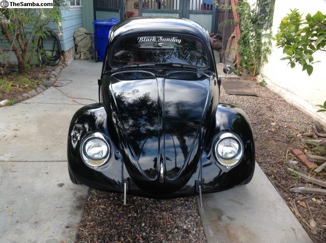 1956 Black Volkswagen Beetle - Classic Coupe