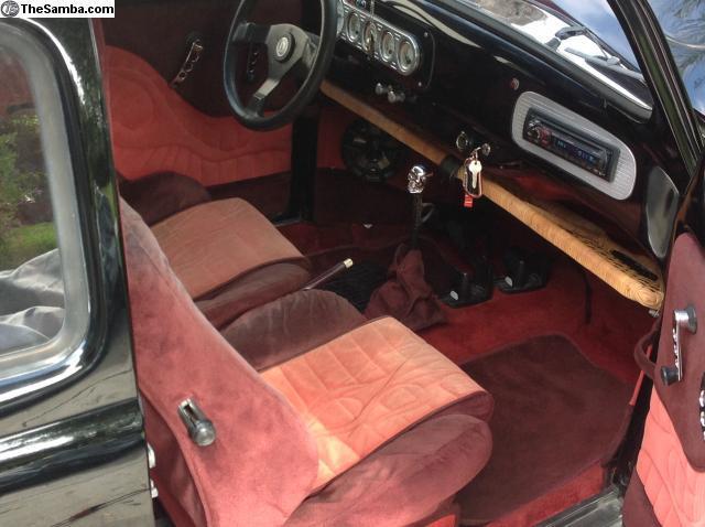 1956 Black Volkswagen Beetle - Classic Coupe