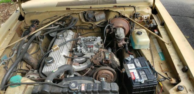 1975 Faded Mustard Dodge Dart Coupe