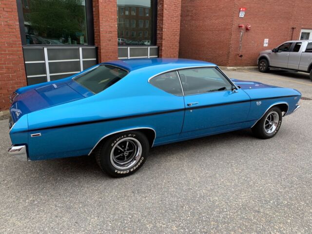 1969 Blue Chevrolet Chevelle Coupe