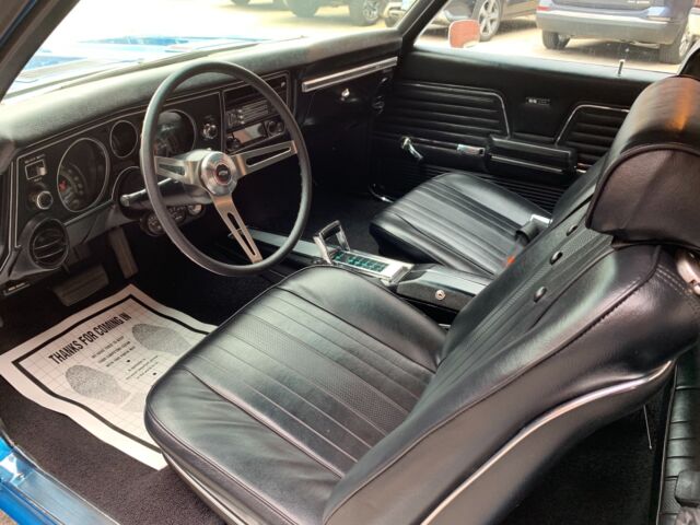 1969 Blue Chevrolet Chevelle Coupe