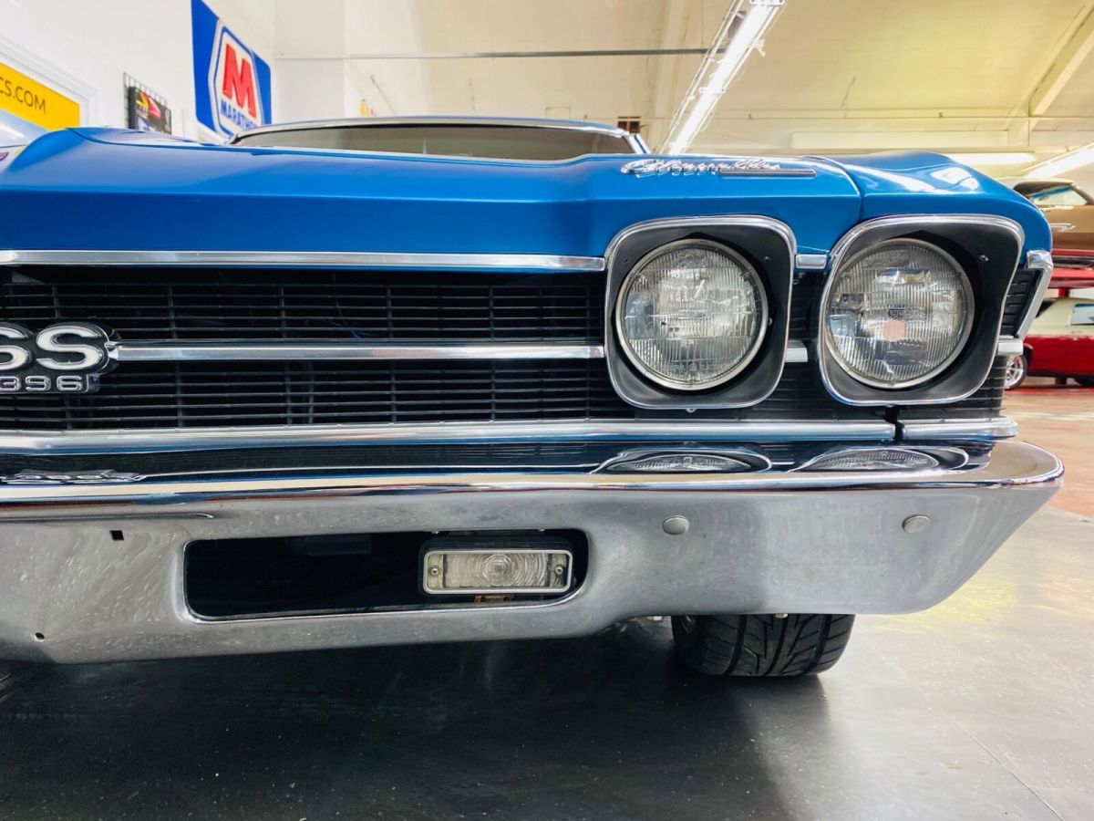 1969 Blue Chevrolet Chevelle Coupe
