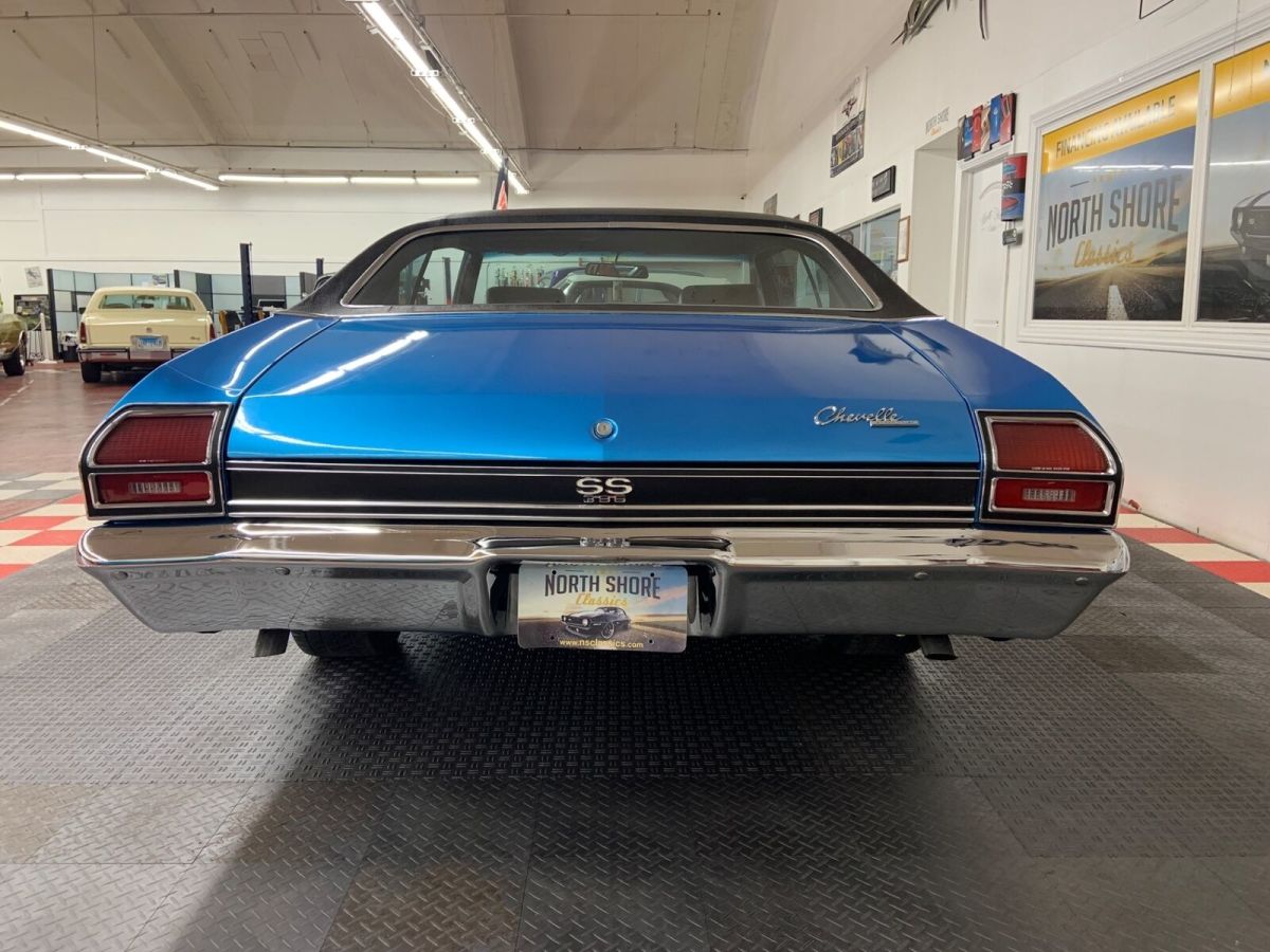 1969 Blue Chevrolet Chevelle Coupe