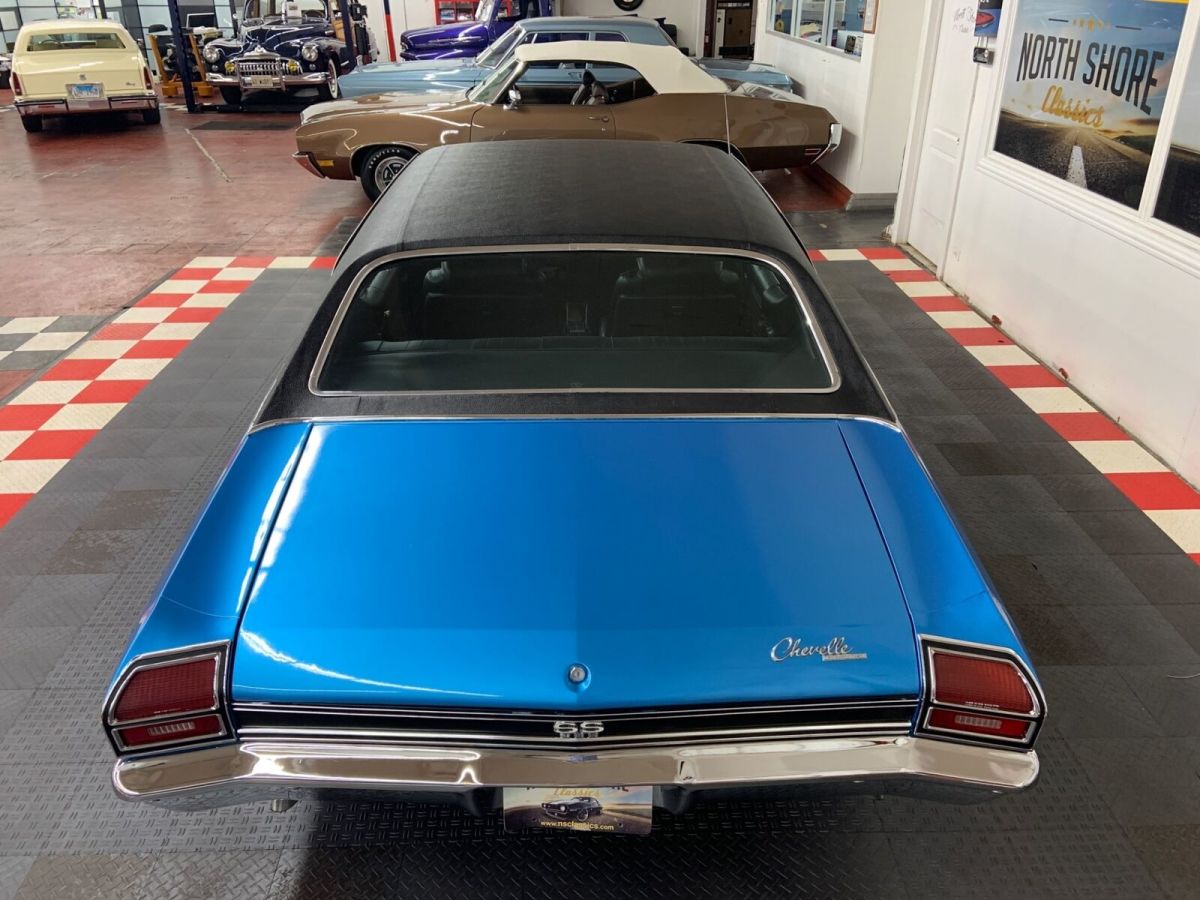 1969 Blue Chevrolet Chevelle Coupe
