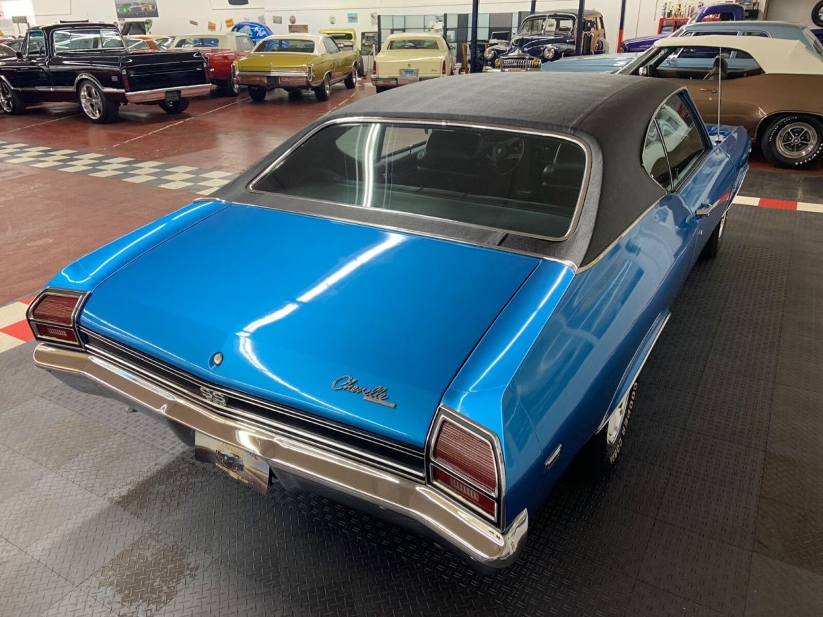 1969 Blue Chevrolet Chevelle Coupe