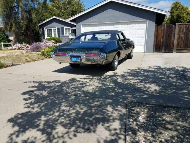 1969 Green Pontiac Lemans sport Coupe