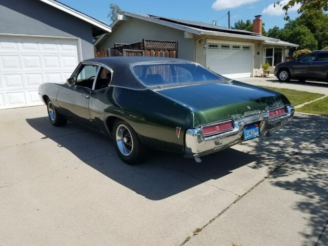 1969 Green Pontiac Lemans sport Coupe
