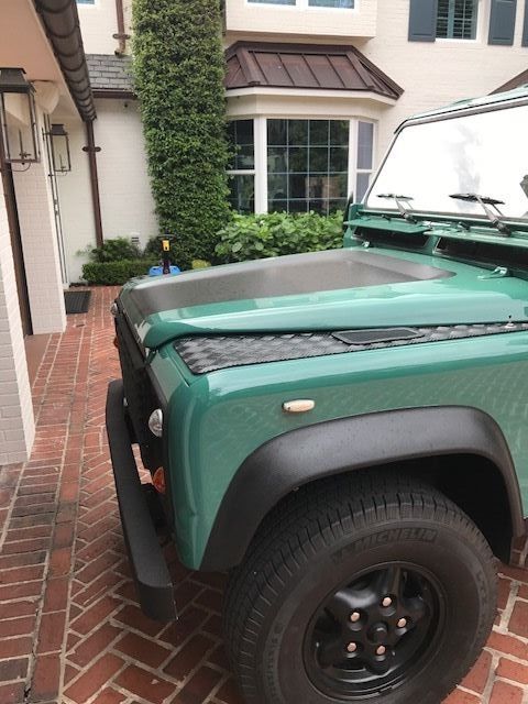 1986 Green Land Rover Defender