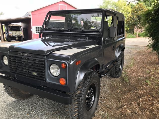 1985 Gray Land Rover Defender SUV