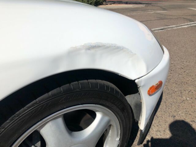 1993 White Toyota Supra Hatchback