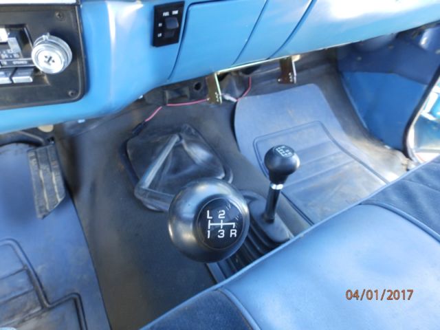 1987 medium blue Chevrolet Other Pickups Standard Cab Pickup