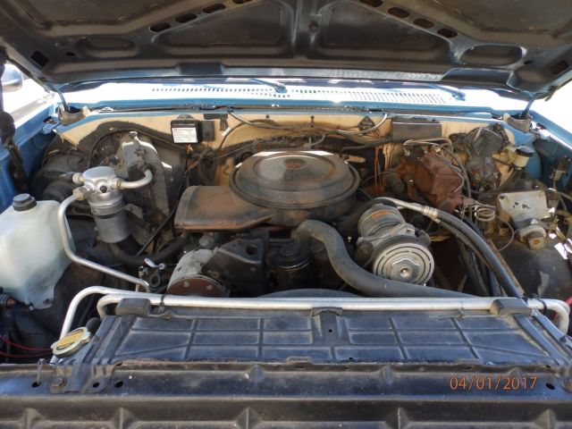 1987 medium blue Chevrolet Other Pickups Standard Cab Pickup