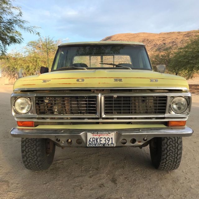 1970 Green Ford F-250
