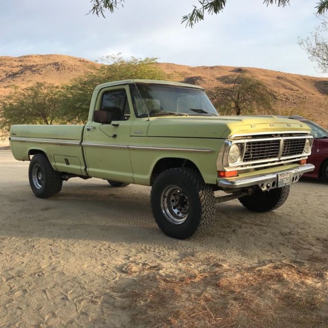 1970 Green Ford F-250