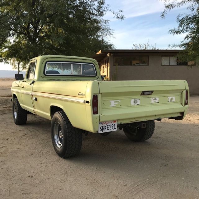 1970 Green Ford F-250