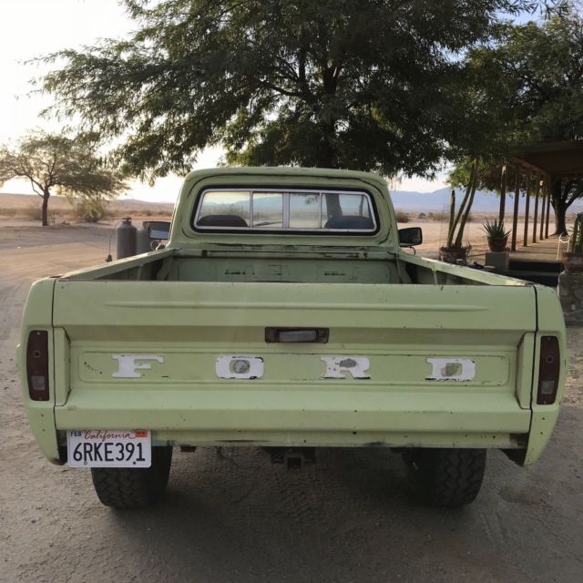 1970 Green Ford F-250