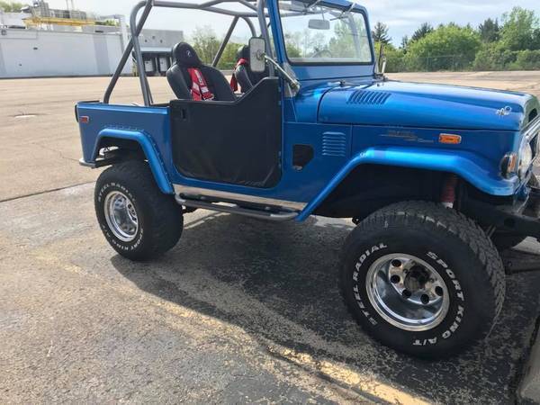 1972 Blue Toyota Land Cruiser Convertible