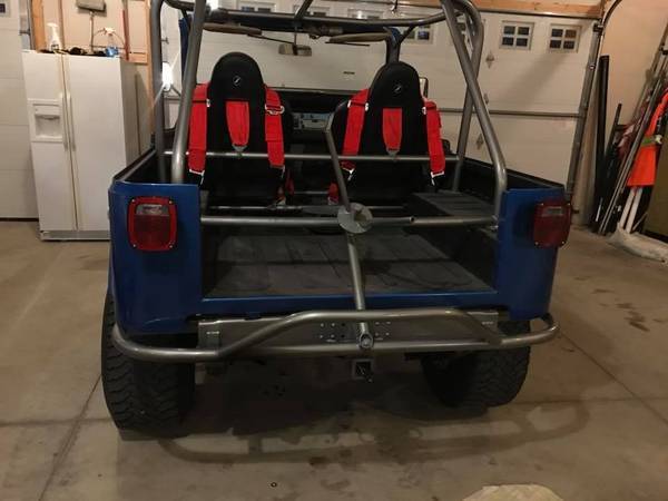 1972 Blue Toyota Land Cruiser Convertible