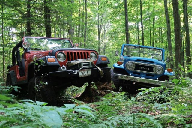 1972 Blue Toyota Land Cruiser Convertible