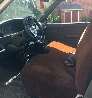 1992 white Toyota Tacoma pickup