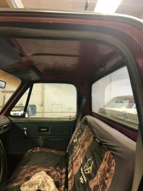 1978 Burgundy Chevrolet C/K Pickup 1500 Standard Cab Pickup
