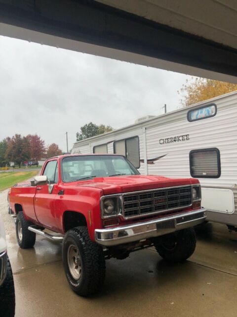 1978 Red Chevrolet Other Pickups Standard Cab Pickup