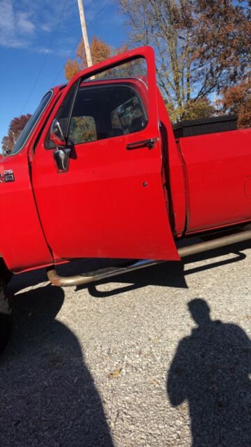 1978 Red Chevrolet Other Pickups Standard Cab Pickup