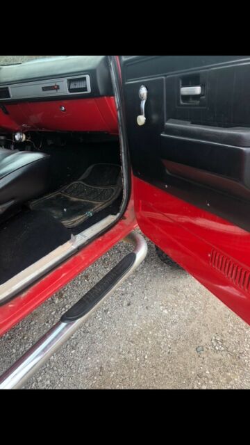 1978 Red Chevrolet Other Pickups Standard Cab Pickup