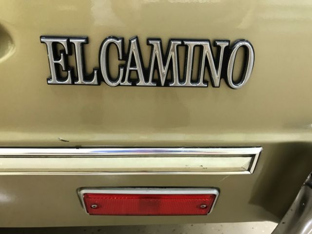1981 Gold Chevrolet El Camino Pick up