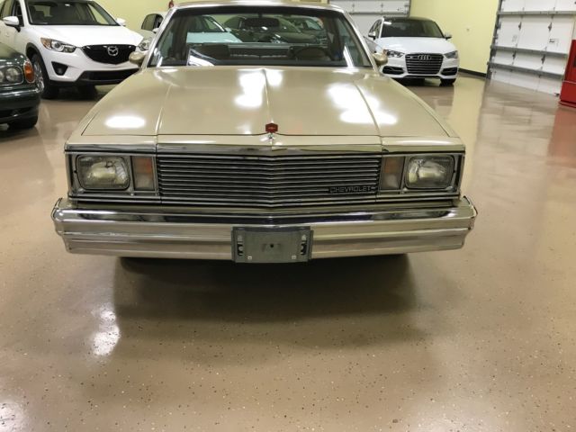 1981 Gold Chevrolet El Camino Pick up