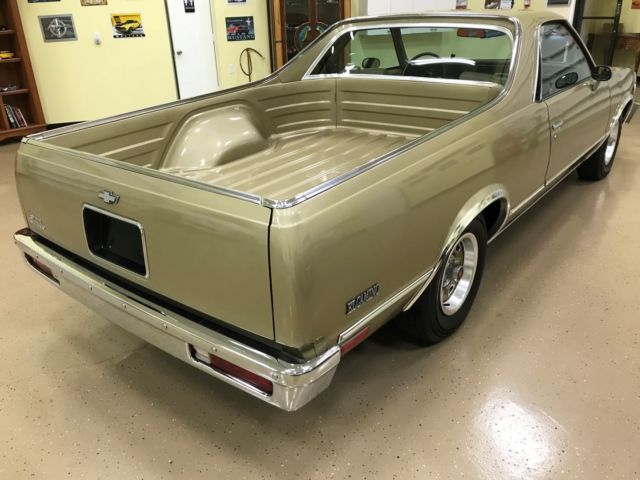1981 Gold Chevrolet El Camino Pick up