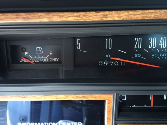 1984 Blue Cadillac Seville Sedan