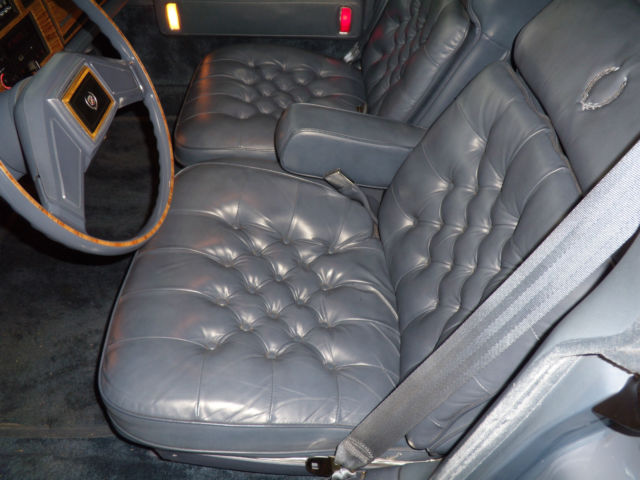 1984 Blue Cadillac Seville Sedan