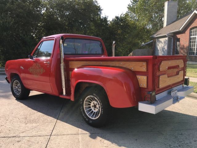 1980 Red Dodge Other Pickups Standard Cab Pickup
