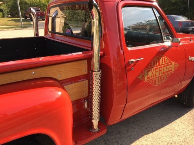 1980 Red Dodge Other Pickups Standard Cab Pickup