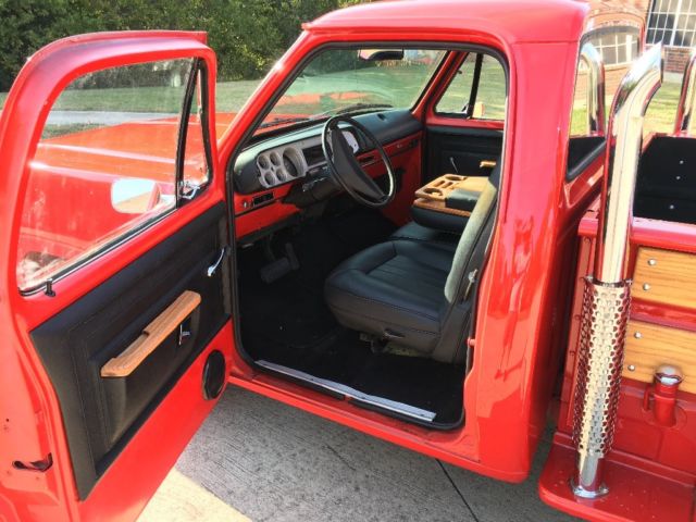 1980 Red Dodge Ram 1500 Standard Cab Pickup