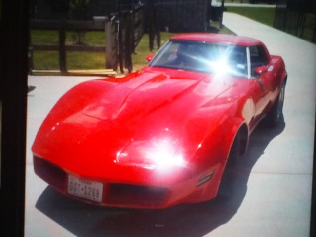 1981 Red Chevrolet Corvette