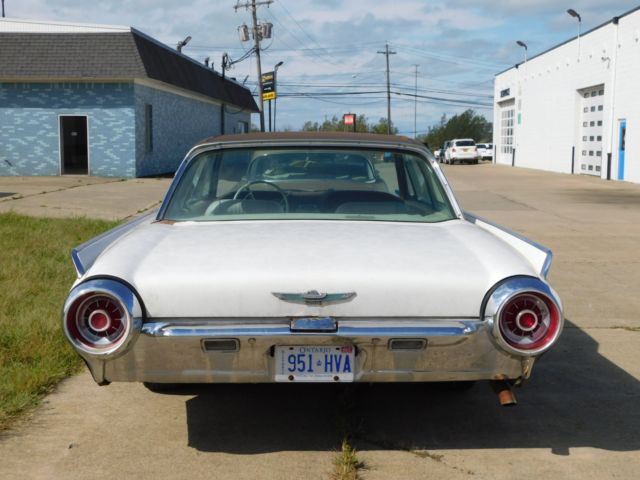 1963 Corinthian White Ford Thunderbird Coupe