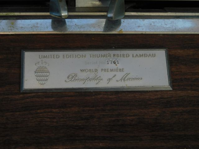 1963 Corinthian White Ford Thunderbird Coupe