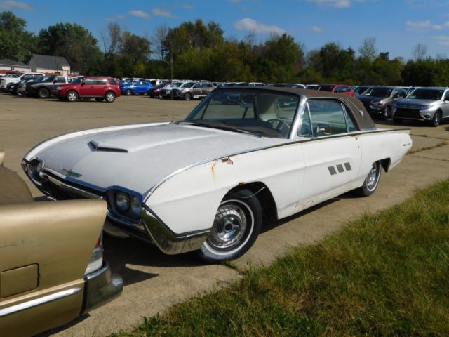 1963 Corinthian White Ford Thunderbird Coupe