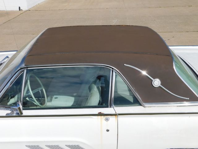 1963 Corinthian White Ford Thunderbird Coupe