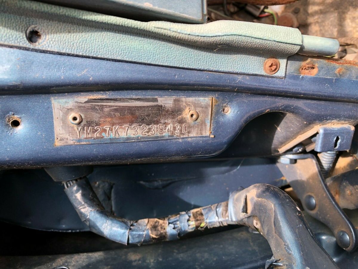 1967 Blue Chrysler Imperial Convertible