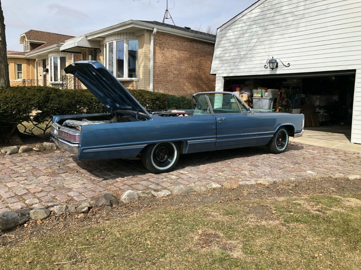 1967 Blue Chrysler Imperial Convertible