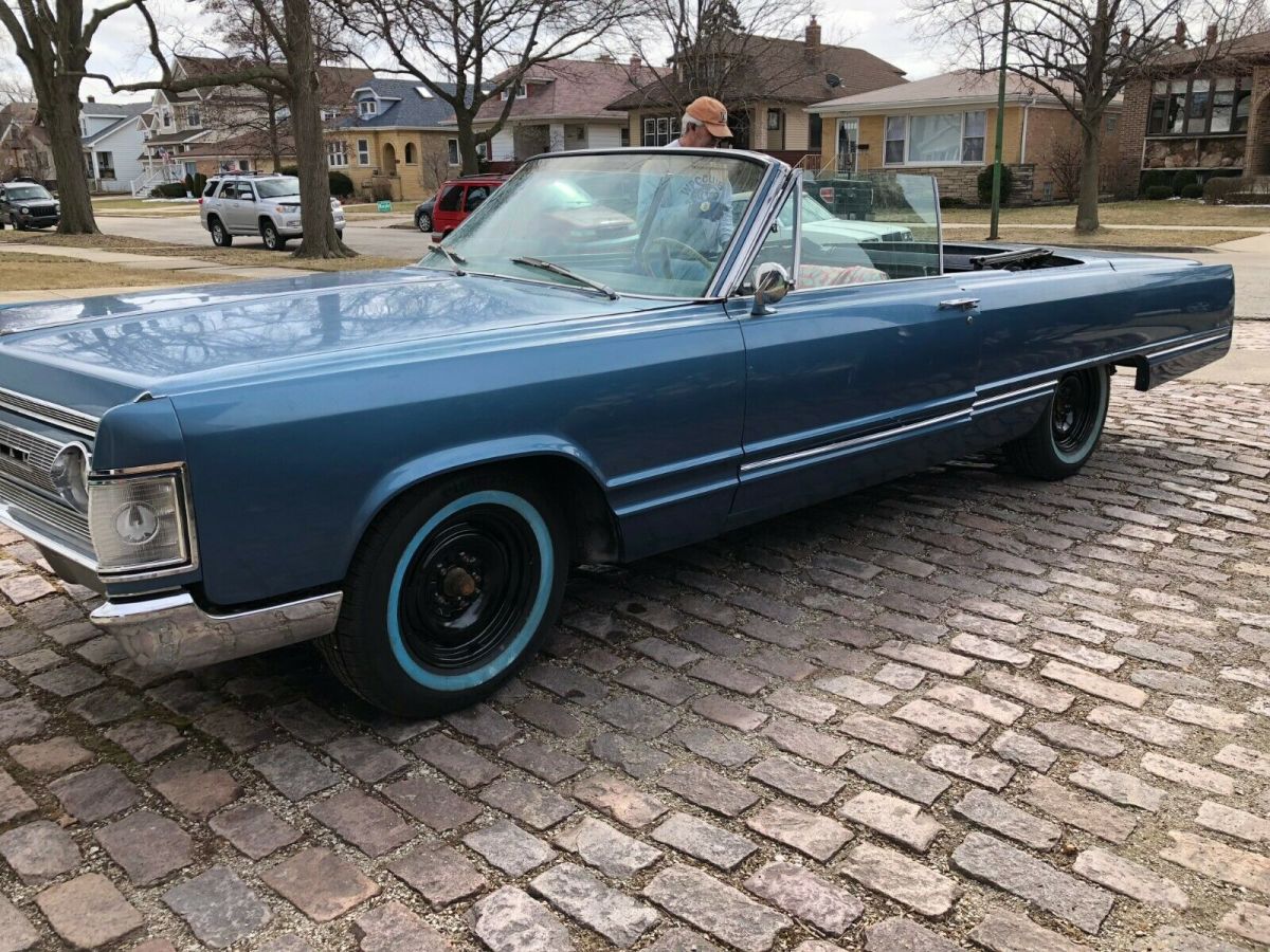 1967 Blue Chrysler Imperial Convertible