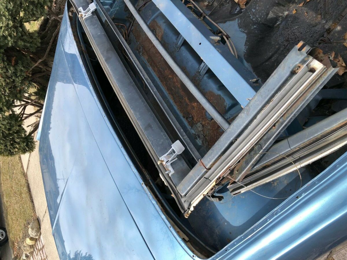 1967 Blue Chrysler Imperial Convertible