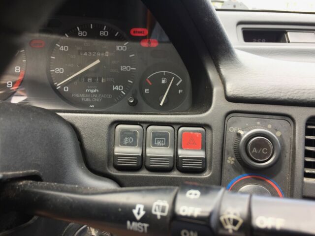 1992 White Acura Integra Hatchback