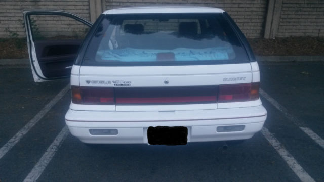 1992 White Ford Other Hatchback