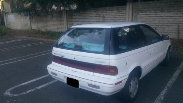 1992 White Ford Other Hatchback