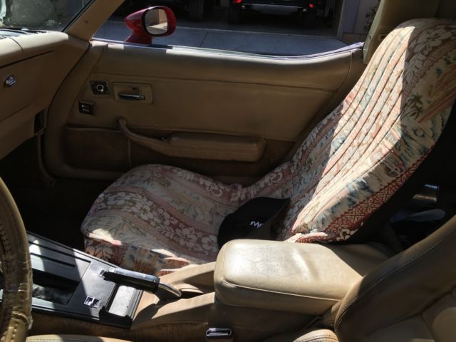 1980 Red Chevrolet Corvette