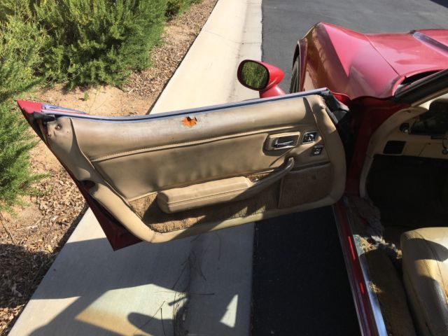 1980 Red Chevrolet Corvette